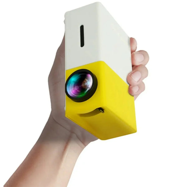 Mini Projector - YG300 Mini LED Projector - Portable Pico Full Color LED LCD Multi Media Projector
